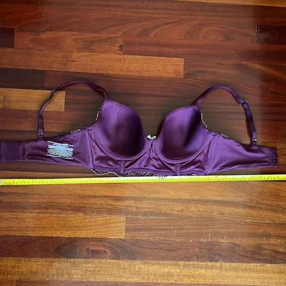 Womens 38c Victorias Secret Body by Victoria Longline lined demi Bustier Bra - Picture 6 of 11